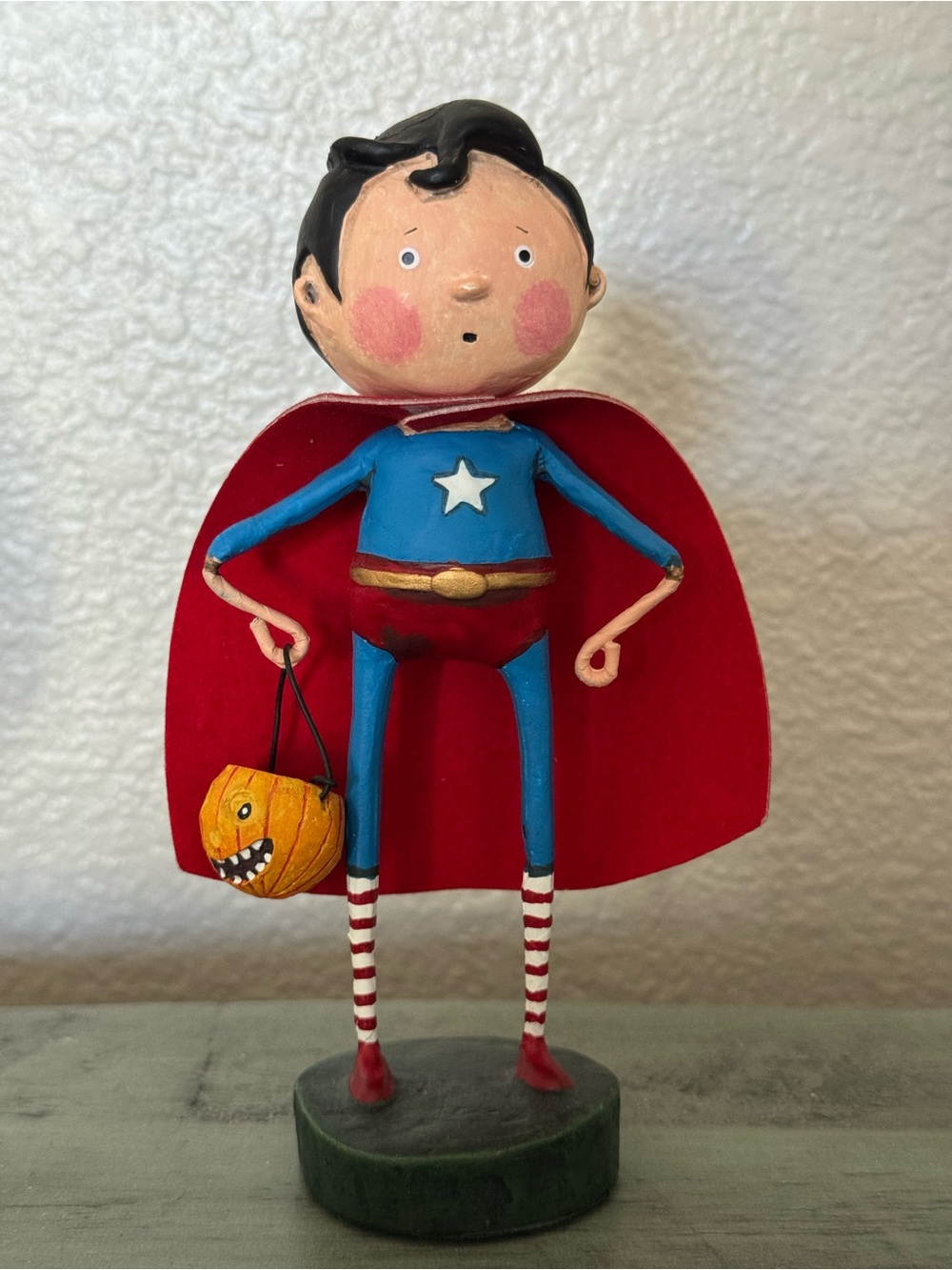 Lori Mitchell Our Hero Figurine Pumpkin Halloween